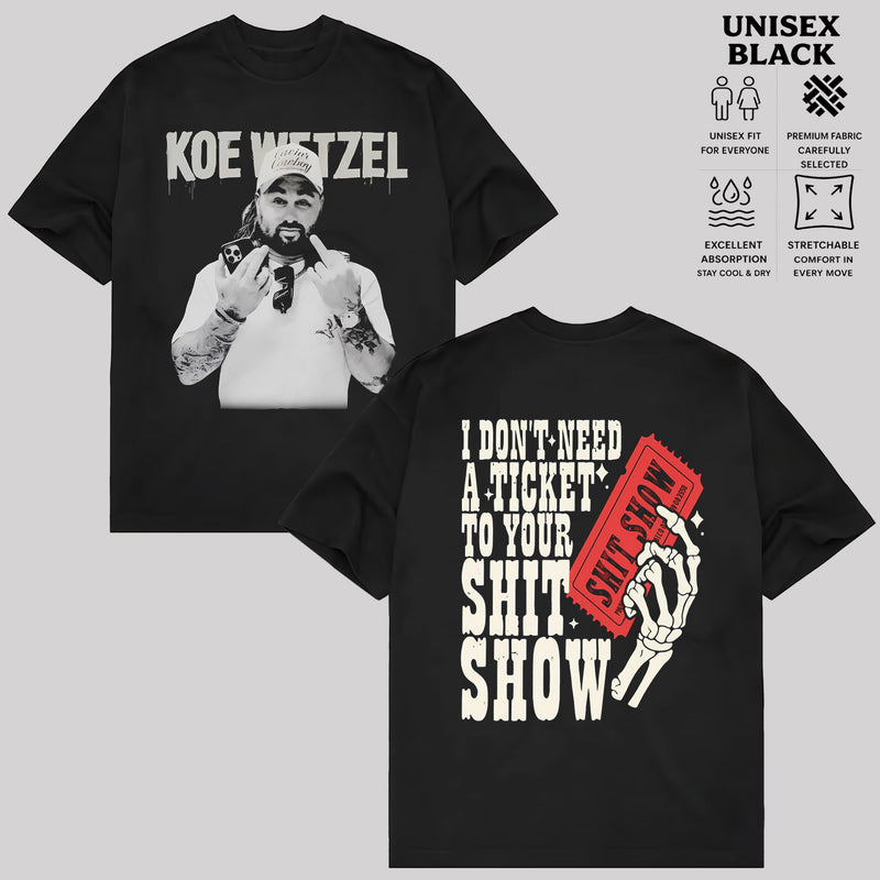 Vintage Koe Wetzel Shirt, Koe Vintage Western Music Shirt & Hoodie