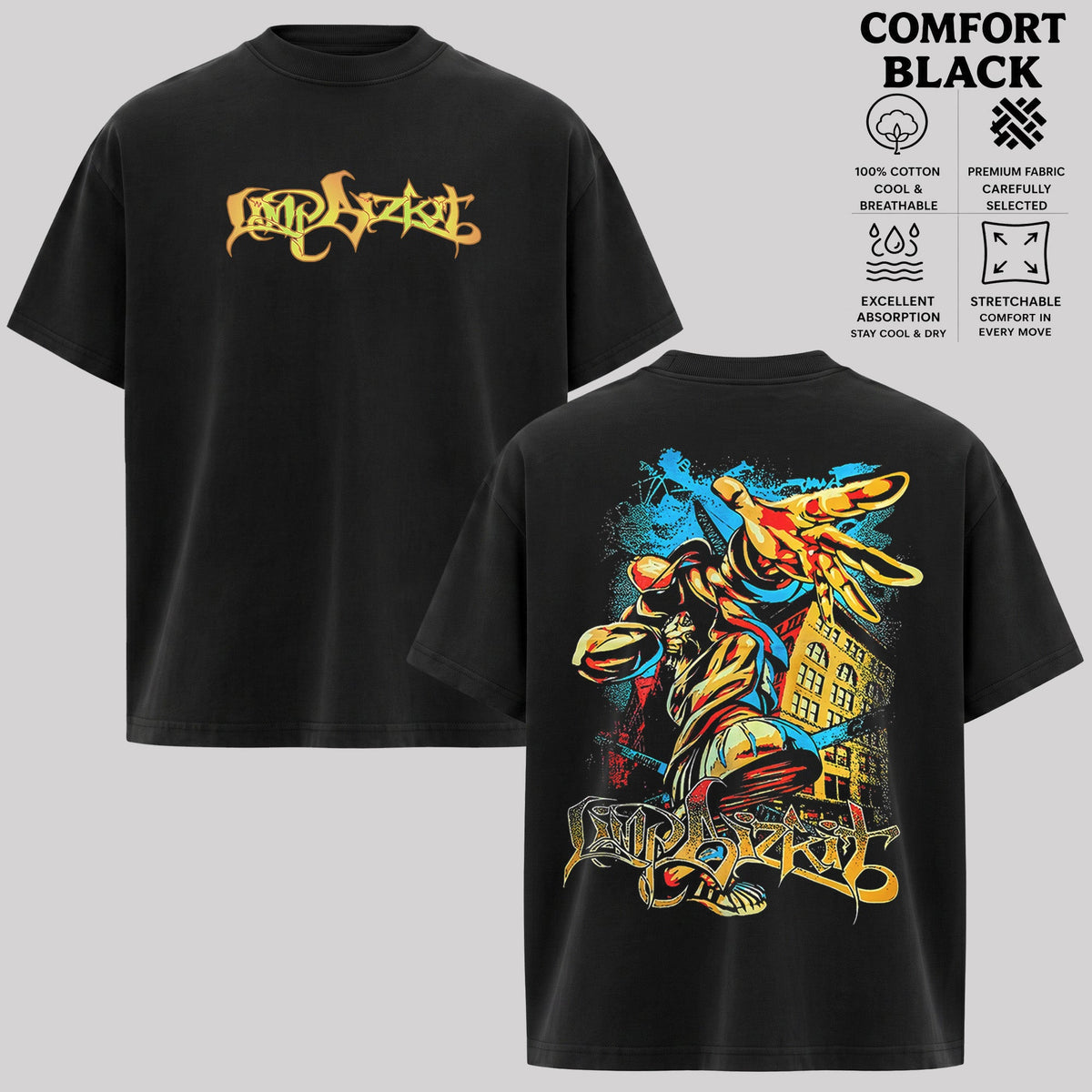 Retro LIMP BIZKIT NU METAL T-Shirt & Hoodie