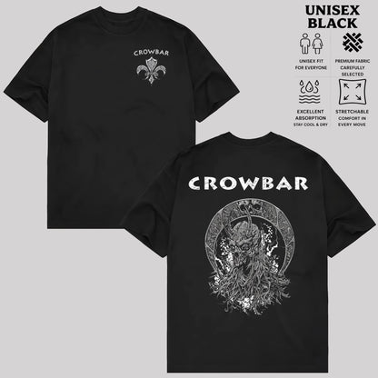 Crowbar Demon Fleur De Lis Graphic T-Shirt & Hoodie