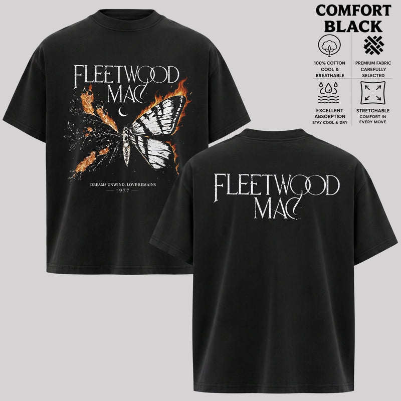 Fleetwood Mac Shirt, Vintage Rock Music T-Shirt & Hoodie, Retro Graphic Tee