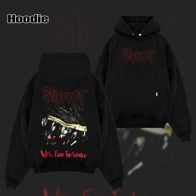 Vintage Slipknot "We'll End The World" concert T-shirt & hoodie