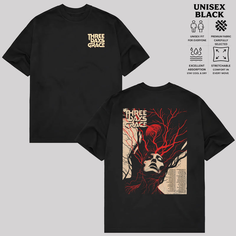 Three Days Grace Alienation Tour Tshirt & hoodie